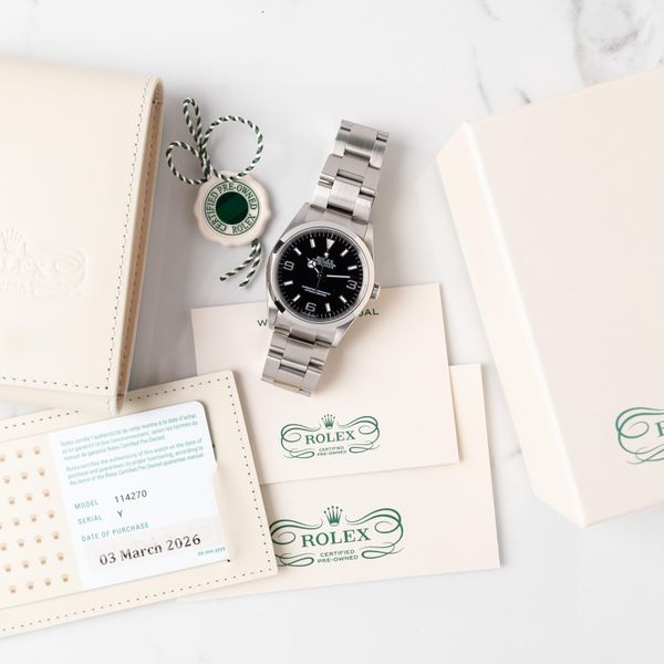 [WTS] 2002 Rolex Explorer 114270 - 2026 CPO (Certified Preo…