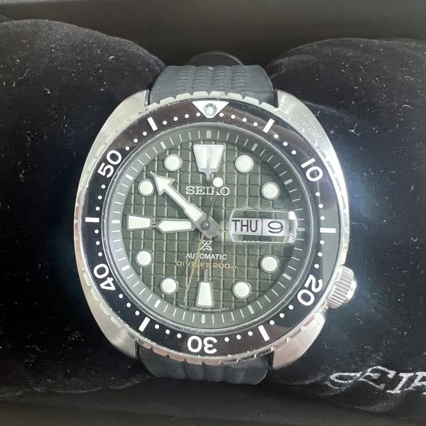 Seiko Prospex SRPE05 Automatic, King Turtle, Green Dial