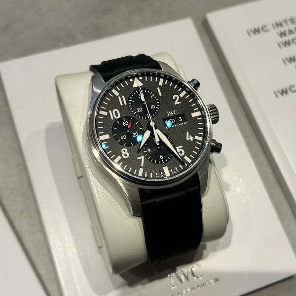 IWC pilot chronograph 43mm 377709, PB