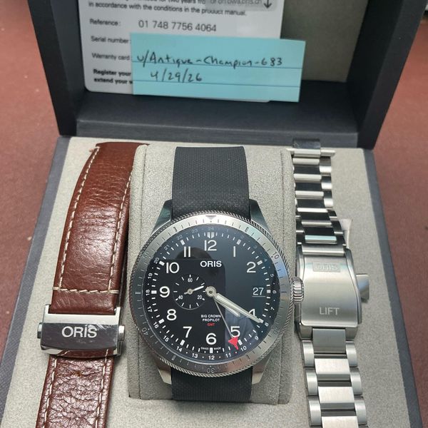 [WTS] Oris Big Crown ProPilot GMT