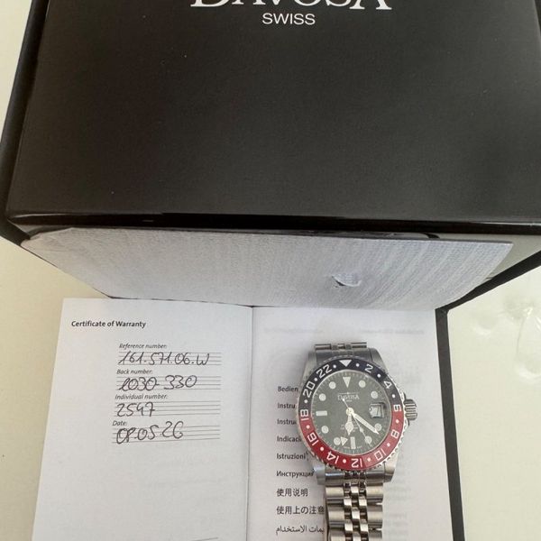Davosa Ternos Professional GMT “Pepsi” 161.571.06, WaveSlid…