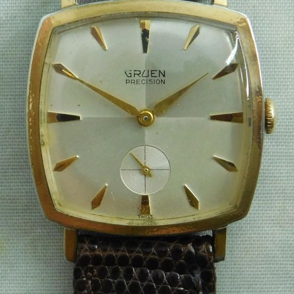 Gruen Precision Swiss 17 Jewels Manual Wind Vintage 1960's …