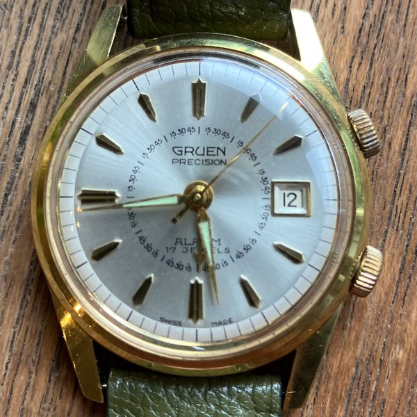 Gruen Precision Wrist Alarm, AS1568, izgst