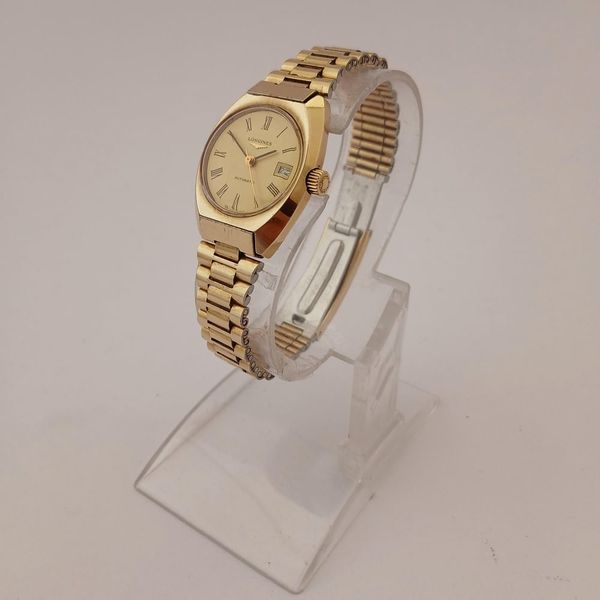 [WTS] Rare Longines Automatic Gold Plated 561-1619 Roman Di…