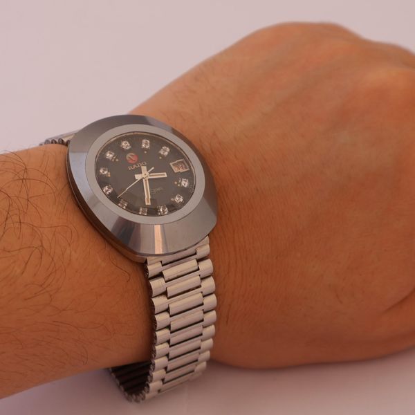 [WTS] Rado Diastar Automatic Motif Glass Rare Red Date Men'…