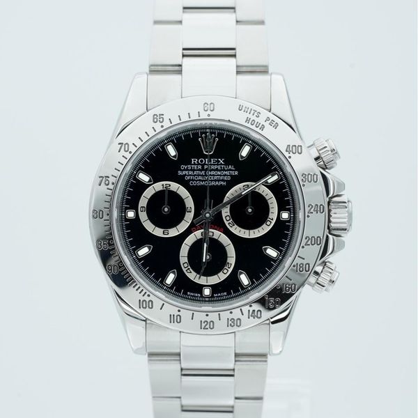 Rolex Daytona 116520 Black Dial 40mm Stainless Steel BOXES/…
