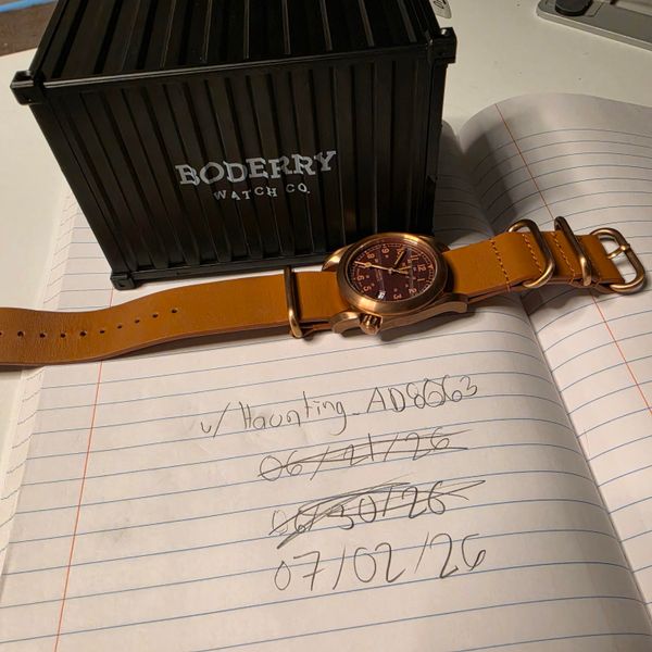 [WTS] Boderry Voyager bronze field watch