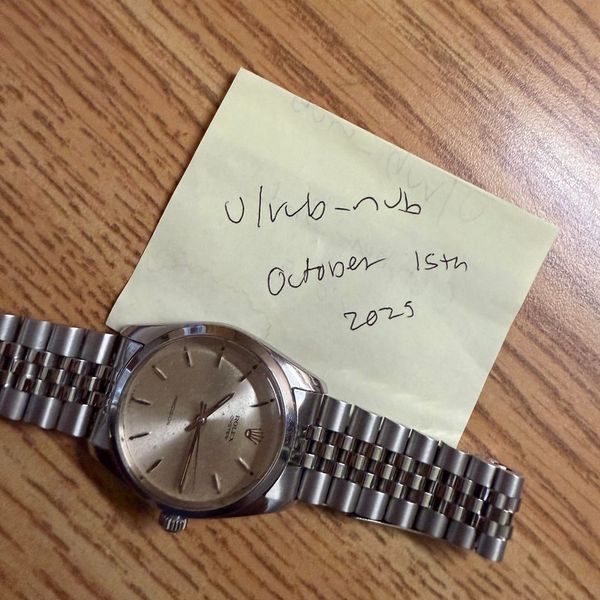 [WTS] Rolex 1959 36mm 6424 Oyster Precision Manual Wind Wat…