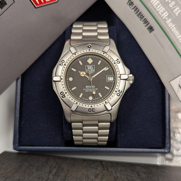 [WTS] TAG Heuer 2000 Quartz Ref 962.006 Monochrome Logo 198…