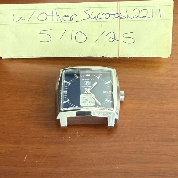 [WTS] Tag Heuer Monaco. Automatic. WW2111. Blue Dial