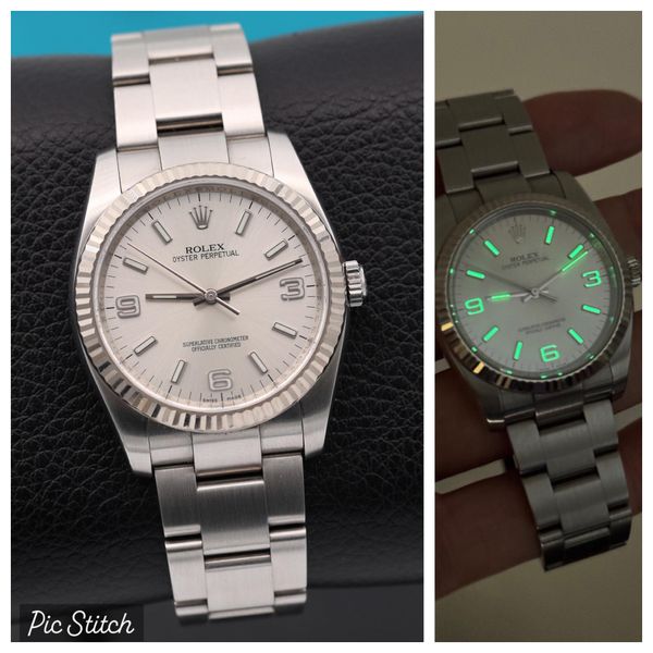 [WTS] Rolex Oyster Perpetual. White Gold Fluted bezel. 1160…