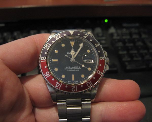 Fs: Rolex vintage fat lady gmt master 16760