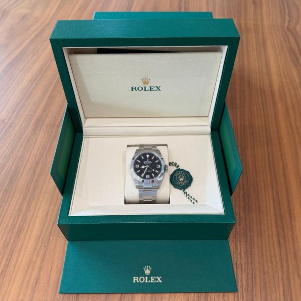 Rolex Explorer 40 224270 Full Set ungetragen Neuzustand