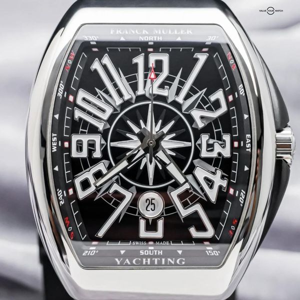 FS:  Franck Muller Vanguard Yachting 45mm Black Dial Steel …