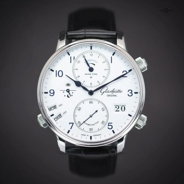 FS: GLASHÜTTE ORIGINAL Senator Cosmopolite | Stainless Stee…