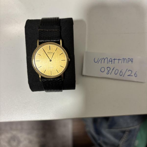 [WTS] Vintage 1980s Seiko Lassale Ultra Thin Watch 5930 7059