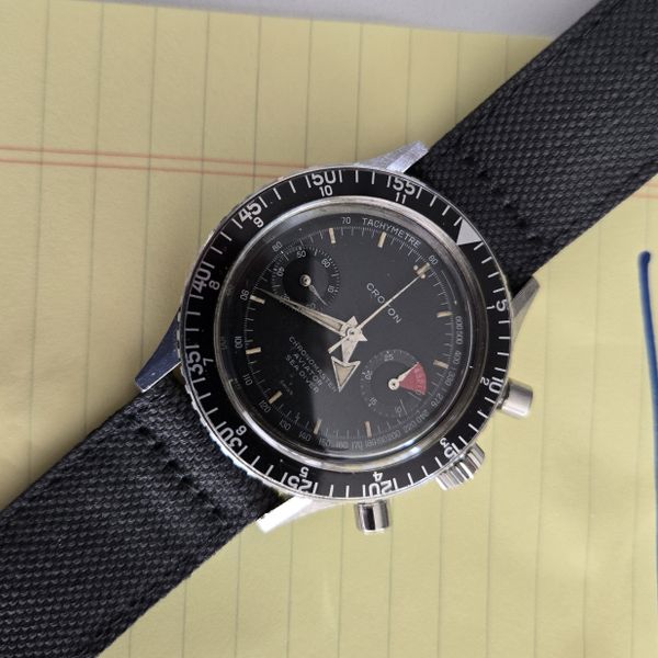 FS: Vintage 1960s Croton Chronomaster Aviator Sea Diver chr…