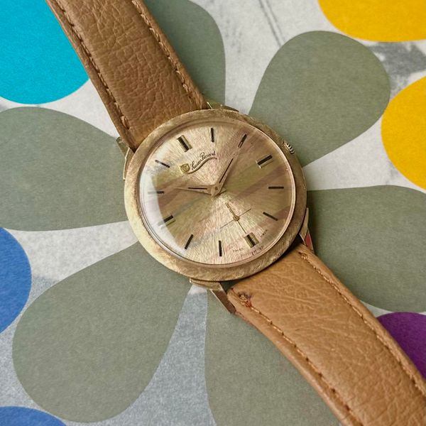 [WTS] Vintage Lucien Piccard 14k SOLID GOLD CASE- Very Slim…