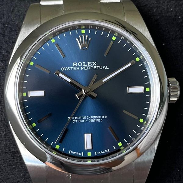 [WTS][US] Rolex Oyster Perpetual 39 - Blue Dial - 39mm - 11…