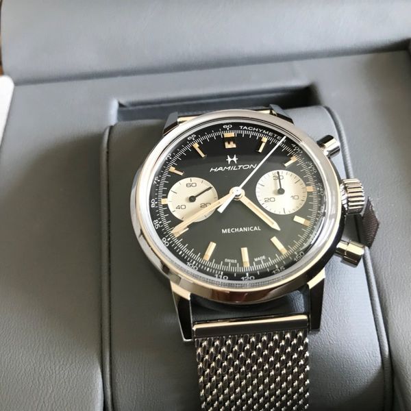Hamilton Intra-Matic Chrono H38429130 Reverse Panda, Milana…
