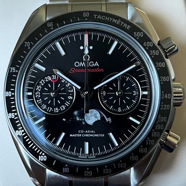 [WTS][US] Omega Speedmaster Moonphase - Black Dial - 44mm -…