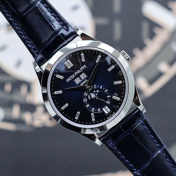 FSOT: Patek Philippe 2025 Annual Calendar 38.5mm Blue Dial …