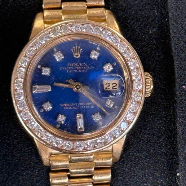 [WTS] Rolex Ladies ‘President’ Datejust Ref. 6917 18K + dia…