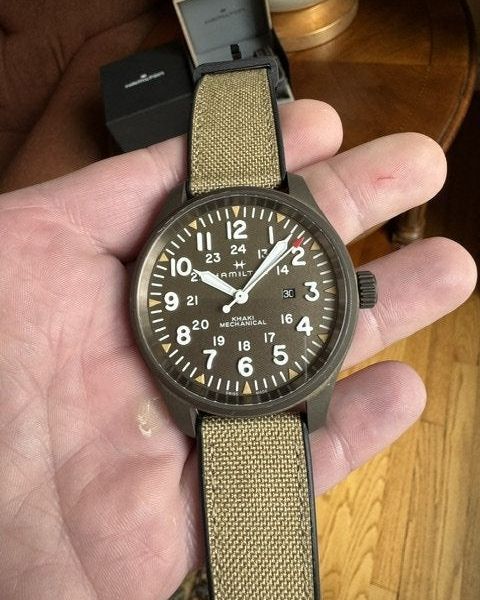 FS: Hamilton Khaki Manual Wind 50mm