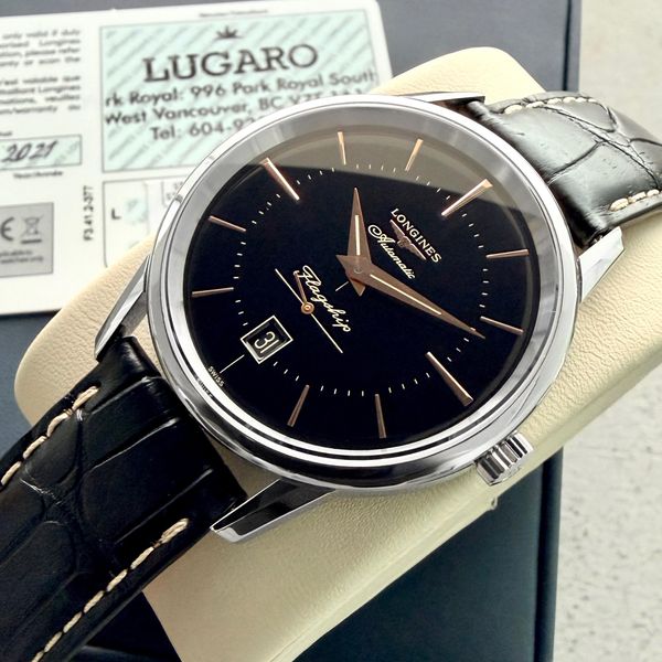 [WTS] Longines Flagship Black Dial L47954580 - Box Papers