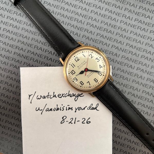 [WTS/WTT] Bulova Accutron Rail Road Approved