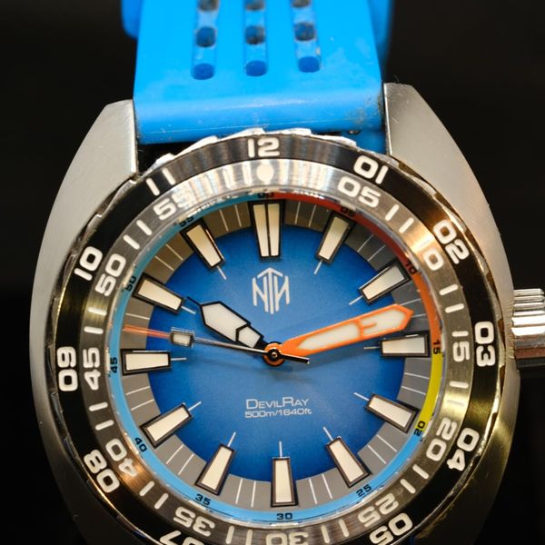 [WTS] NTH Devilray No Date blue dial watch with Crafter Blu…