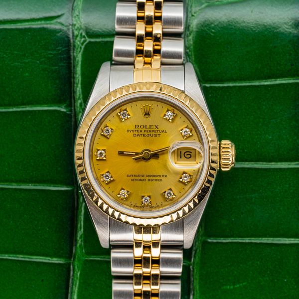 [WTS] 1990 E Serial Rolex Datejust 69173 Two Tone 26mm Cham…