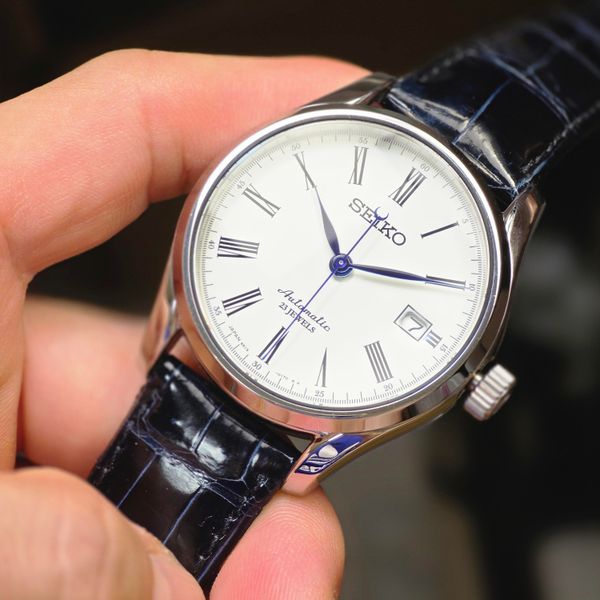 [WTS] Seiko SARX019 – White Enamel Dial • 6R15 • Domed Sapp…