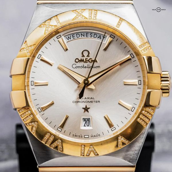 FS:  Omega Constellation 38mm Yellow Gold $24K MSRP Diamond…