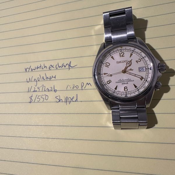 [WTS] SARB013 Ultra Rare "Unicorn" Seiko Alpinist Cream Dial