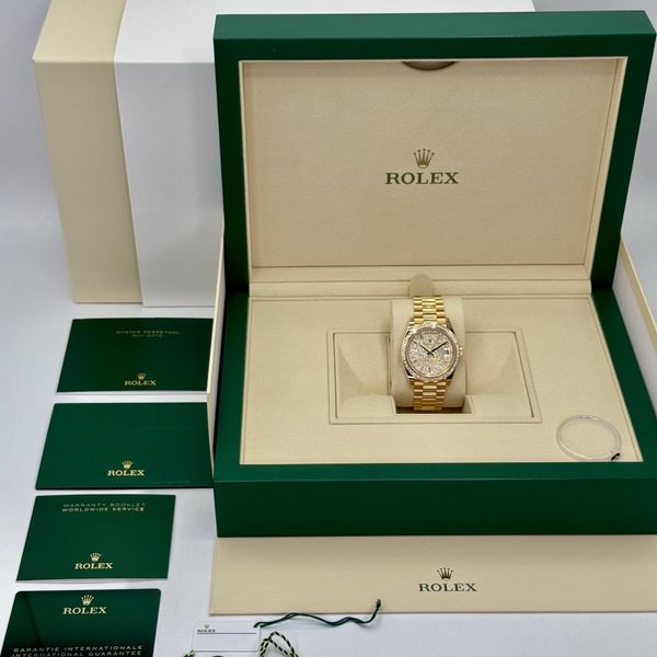 [WTS] NEW 2025 Rolex Day-Date 40mm 228398TBR Diamond Paved …