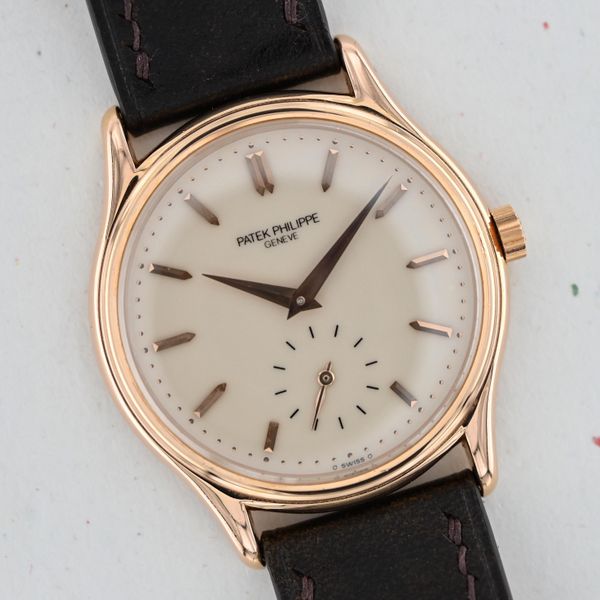[WTS] Patek Philippe Calatrava Ref 3923 Rose Gold Ivory Dial