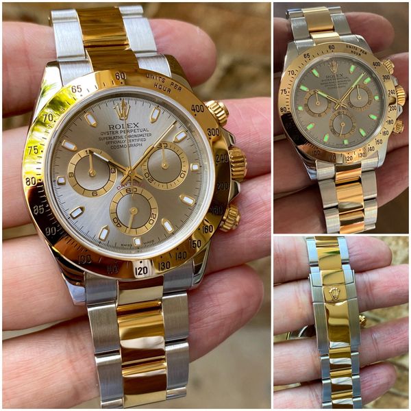 Rolex Daytona. 116523. Cosmograph Steel Gold - Year 2002. M…