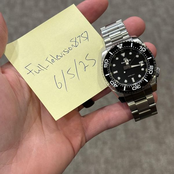 [WTS] 2012 Grand Seiko Sport 43mm Stainless Steel Black Dia…