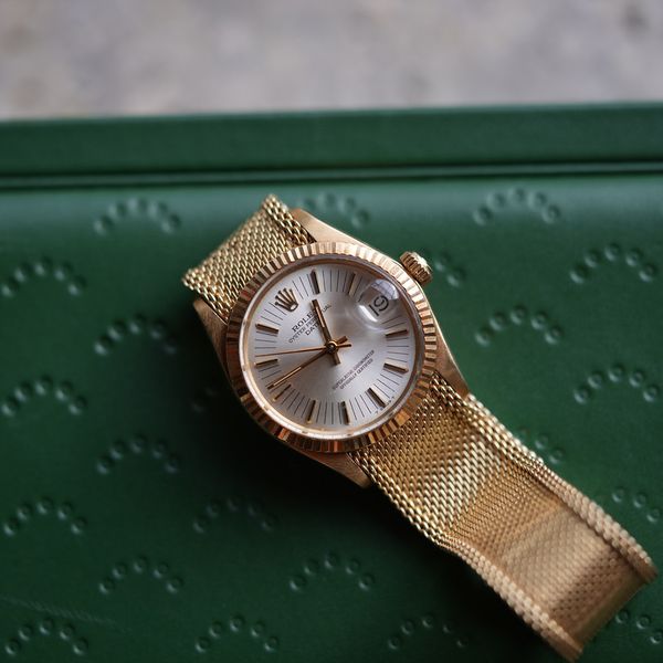 FS:Rolex Datejust 31 Mid size 6827 Yellow gold.