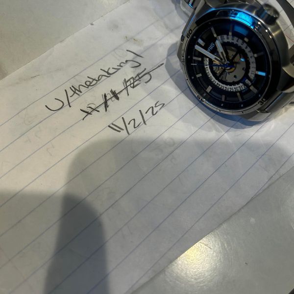 [WTS] Oris TT1 Engine Date - only $750!
