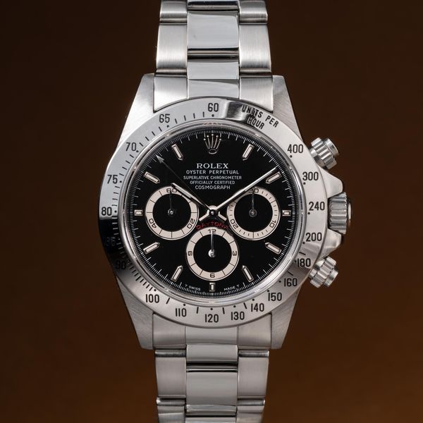 FS: 1996 Rolex Zenith Daytona 16520 Black Dial