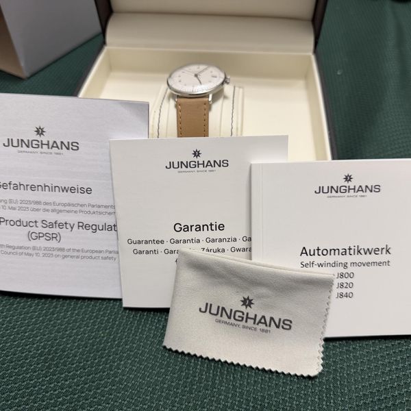 [WTS] Junghans Max Bill 34mm Kleine Automatic - Full Kit - …