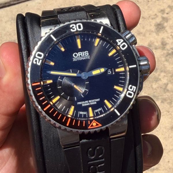 [WTS] PRICED TO SELL - Oris Aquis Carlos Coste IV - Titaniu…