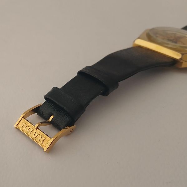 [WTS] Vintage Rado Musketeer X Gold Plated Rare Stripped Di…