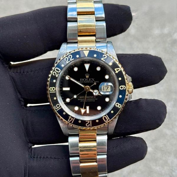 [WTS] 1993 Rolex GMT-Master II 16713 Two-Tone - Papers Incl…