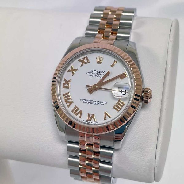 [WTS] Rolex Datejust 31 SS/Rose Gold 178271 White Roman Jub…