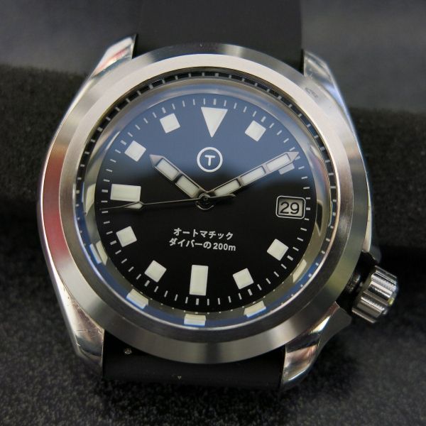Seiko SKX171 Snowflake Military project NH35 Sapphire Smoot…