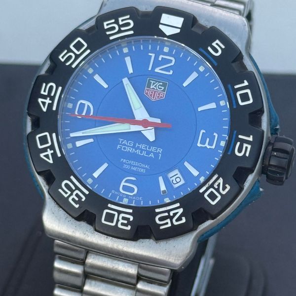 [WTS] TAG Heuer Formula 1 WAC1112-0 Blue Dial Quartz 200M B…