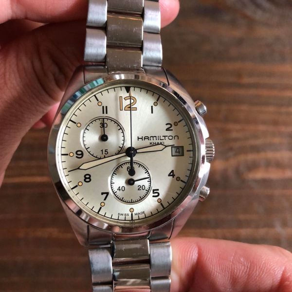 [WTS] Hamilton Aviation Pilot Pioneer Chrono Quartz H765121…